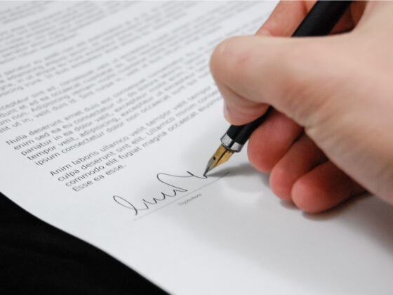 signature contrat